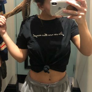 “You are more than enough” ONLY WORN ONCE T-SHIRT
